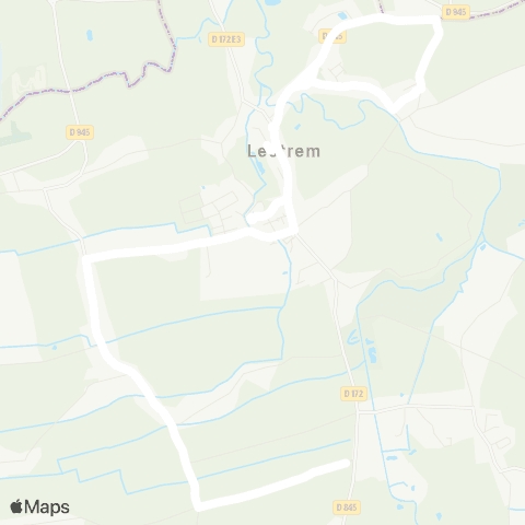 Hauts-de-France Car 62 - Lignes scolaires RPC / Lestrem map