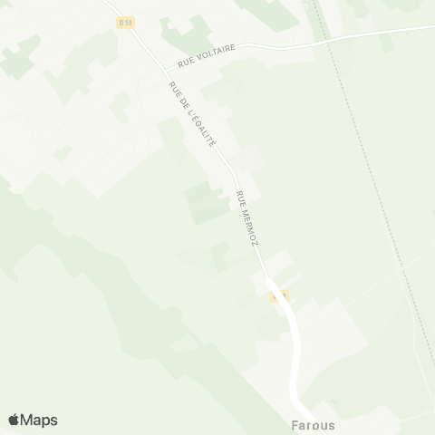 Hauts-de-France Car 62 - Lignes scolaires École / Vimy map