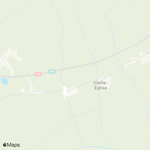 Hauts-de-France Car 62 - Lignes scolaires RPI Vieille-Église map