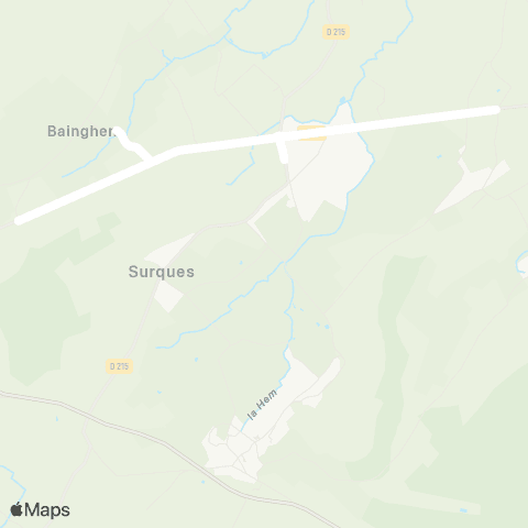Hauts-de-France Car 62 - Lignes scolaires RPI Escoeuilles map
