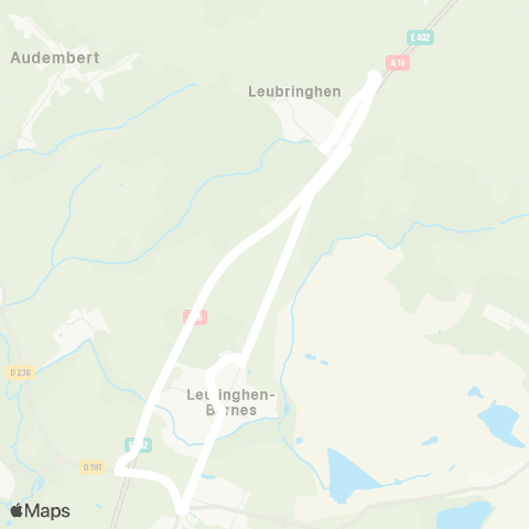 Hauts-de-France Car 62 - Lignes scolaires RPI Leubringhen map