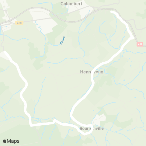 Hauts-de-France Car 62 - Lignes scolaires RPI Alincthun map