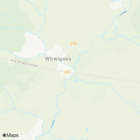 Hauts-de-France Car 62 - Lignes scolaires RPI Questrecques map