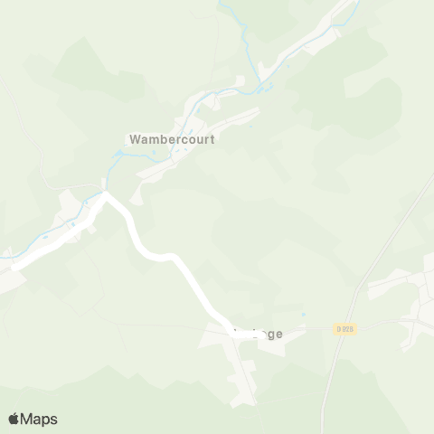 Hauts-de-France Car 62 - Lignes scolaires RPI Wamin map