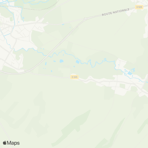 Hauts-de-France Car 62 - Lignes scolaires RPI Sainte-Austreberthe map