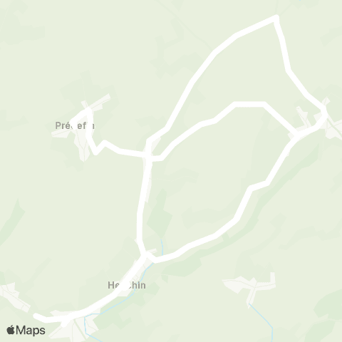 Hauts-de-France Car 62 - Lignes scolaires RPI Bergueneuse map