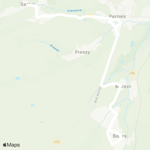 Hauts-de-France Car 62 - Lignes scolaires RPI Bours map