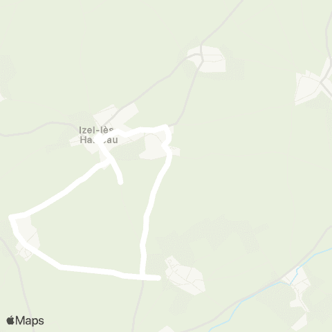 Hauts-de-France Car 62 - Lignes scolaires RPI Izel-les-Hameau map
