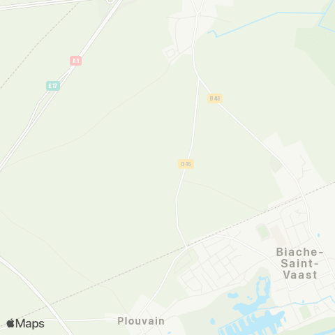 Hauts-de-France Car 62 - Lignes scolaires RPI Plouvain map