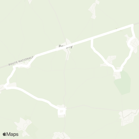 Hauts-de-France Car 62 - Lignes scolaires RPI Fremicourt map