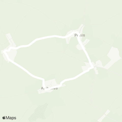 Hauts-de-France Car 62 - Lignes scolaires École / Penin map