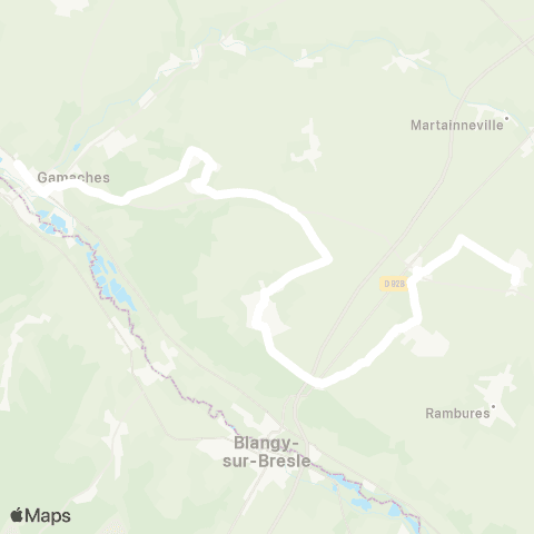 Hauts-de-France Car 80 - Lignes scolaires  map
