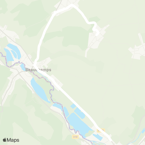 Hauts-de-France Car 80 - Lignes scolaires  map