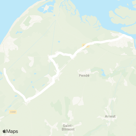 Hauts-de-France Car 80 - Lignes scolaires  map