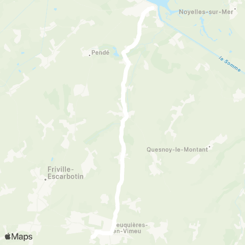 Hauts-de-France Car 80 - Lignes scolaires  map