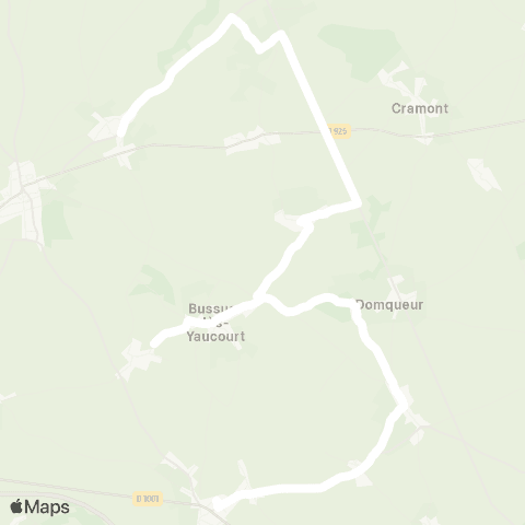 Hauts-de-France Car 80 - Lignes scolaires  map