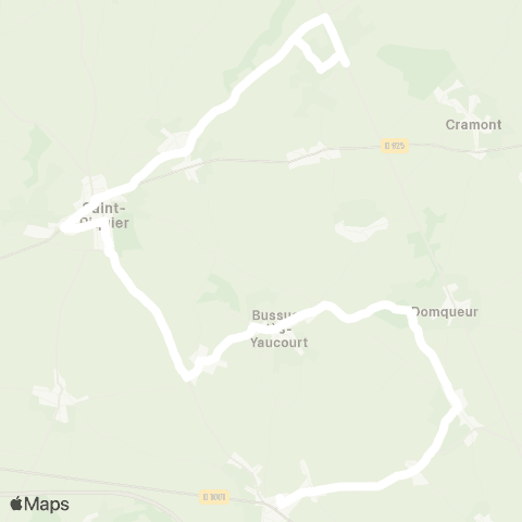 Hauts-de-France Car 80 - Lignes scolaires  map