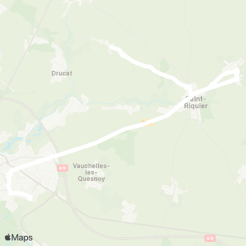 Hauts-de-France Car 80 - Lignes scolaires  map
