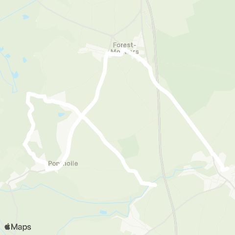 Hauts-de-France Car 80 - Lignes scolaires  map