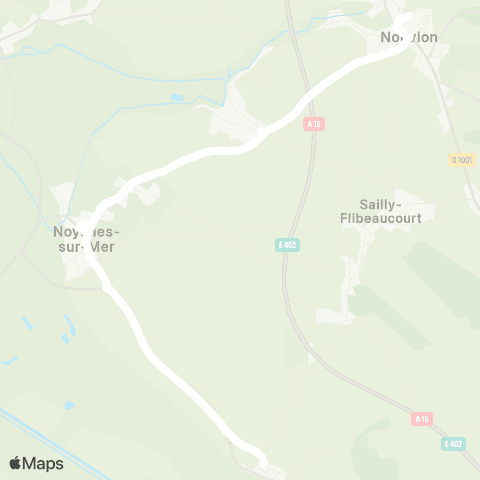Hauts-de-France Car 80 - Lignes scolaires  map