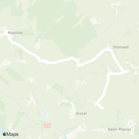 Hauts-de-France Car 80 - Lignes scolaires  map
