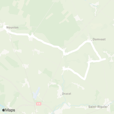 Hauts-de-France Car 80 - Lignes scolaires  map