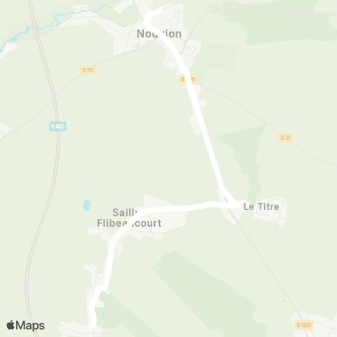 Hauts-de-France Car 80 - Lignes scolaires  map