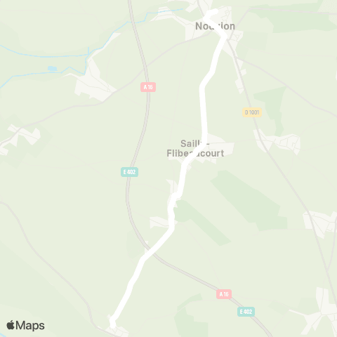 Hauts-de-France Car 80 - Lignes scolaires  map