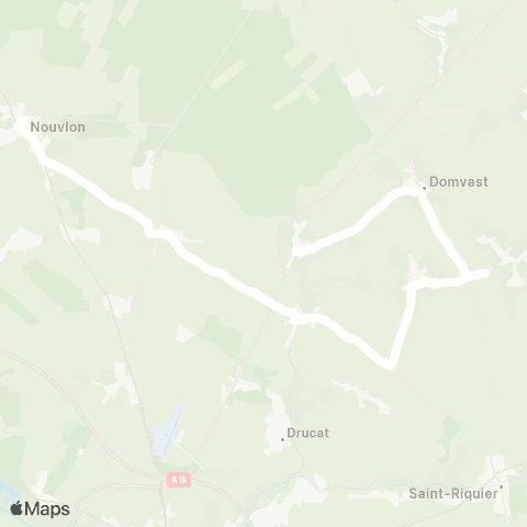 Hauts-de-France Car 80 - Lignes scolaires  map