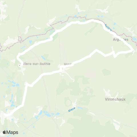 Hauts-de-France Car 80 - Lignes scolaires  map