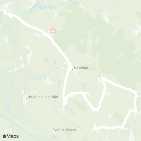 Hauts-de-France Car 80 - Lignes scolaires  map
