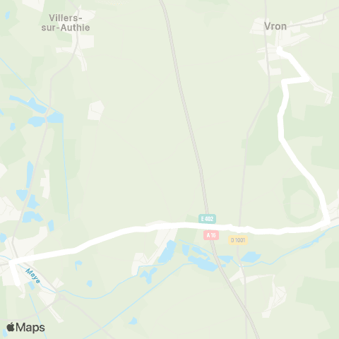 Hauts-de-France Car 80 - Lignes scolaires  map