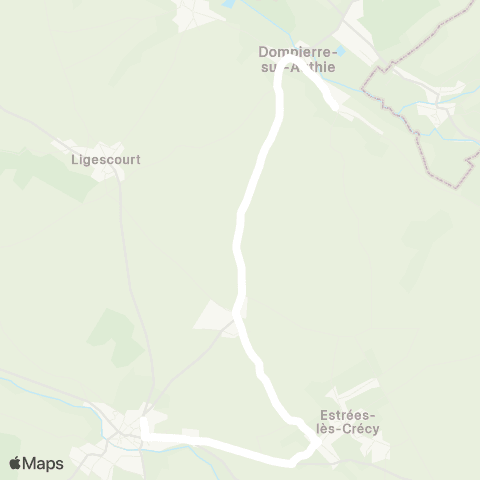 Hauts-de-France Car 80 - Lignes scolaires  map