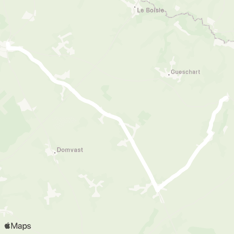 Hauts-de-France Car 80 - Lignes scolaires  map