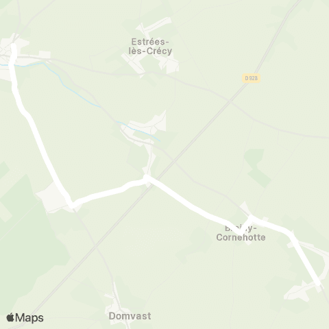 Hauts-de-France Car 80 - Lignes scolaires  map
