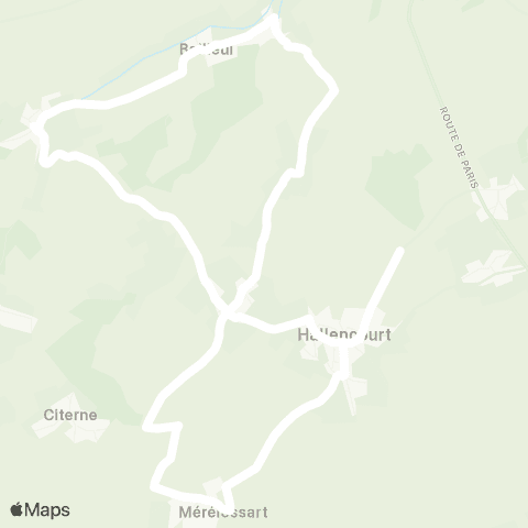 Hauts-de-France Car 80 - Lignes scolaires  map