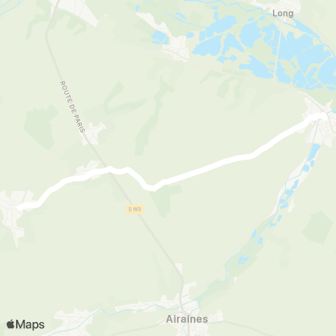 Hauts-de-France Car 80 - Lignes scolaires  map
