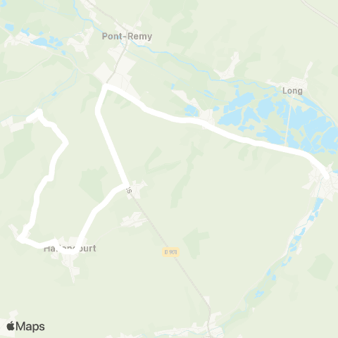 Hauts-de-France Car 80 - Lignes scolaires  map