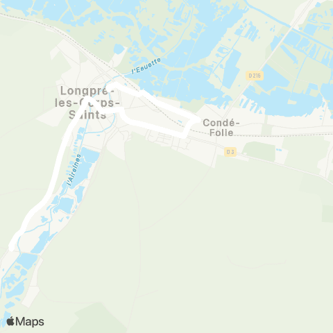 Hauts-de-France Car 80 - Lignes scolaires  map
