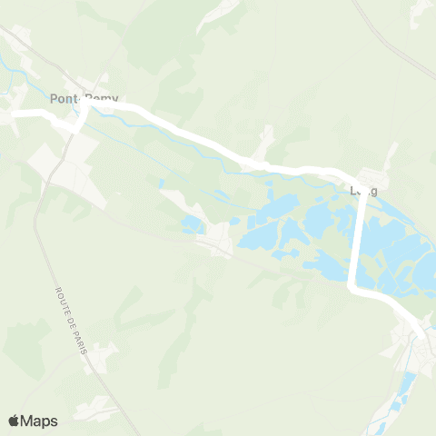 Hauts-de-France Car 80 - Lignes scolaires  map