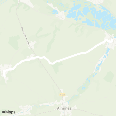 Hauts-de-France Car 80 - Lignes scolaires  map