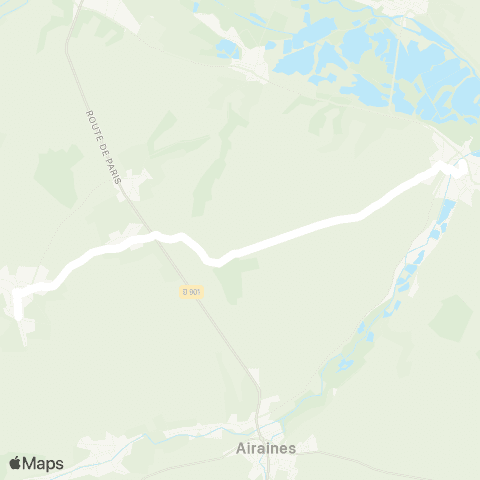 Hauts-de-France Car 80 - Lignes scolaires  map