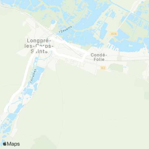 Hauts-de-France Car 80 - Lignes scolaires  map