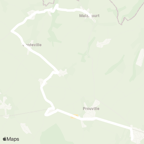 Hauts-de-France Car 80 - Lignes scolaires  map