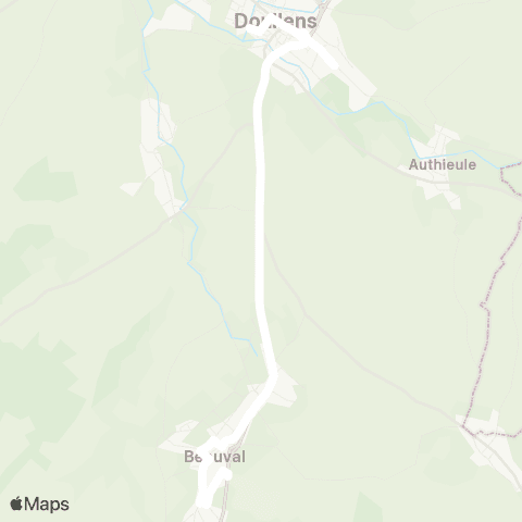 Hauts-de-France Car 80 - Lignes scolaires  map