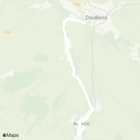 Hauts-de-France Car 80 - Lignes scolaires  map