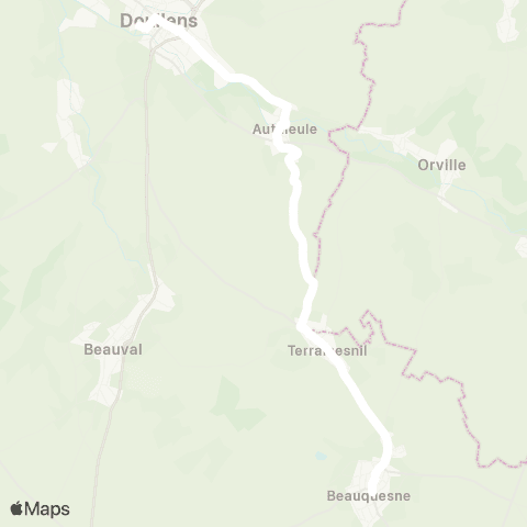 Hauts-de-France Car 80 - Lignes scolaires  map