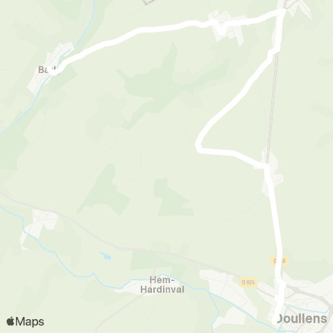 Hauts-de-France Car 80 - Lignes scolaires  map