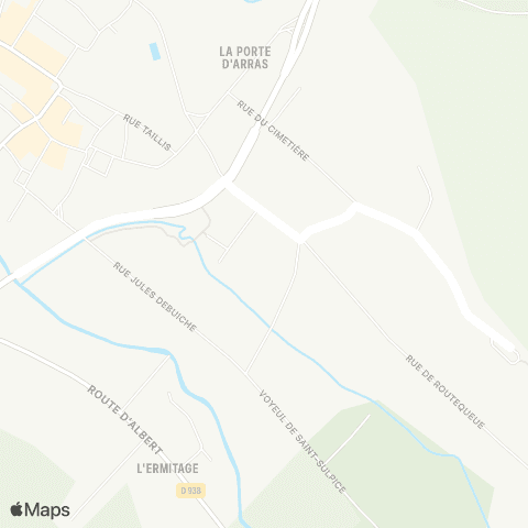 Hauts-de-France Car 80 - Lignes scolaires  map