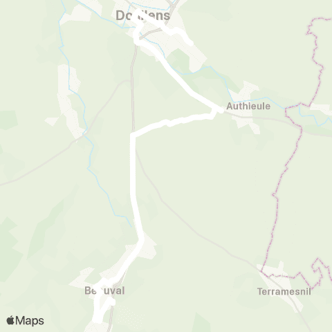 Hauts-de-France Car 80 - Lignes scolaires  map